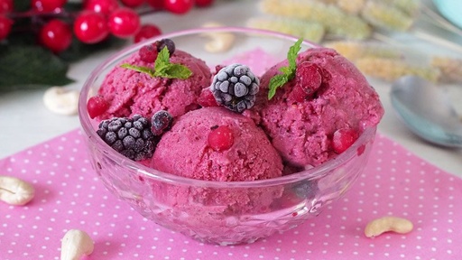 Helado de Frutos de Bosque